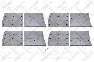 Комплект тормозных башмаков, барабанные тормоза STELLOX 8501101SX