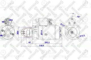 Стартер STELLOX 8802027SX