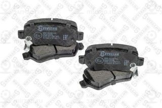 Комплект тормозных колодок (дисковый тормоз) STELLOX 968002BSX