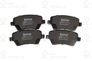 Комплект тормозных колодок (дисковый тормоз) STELLOX 998000BSX