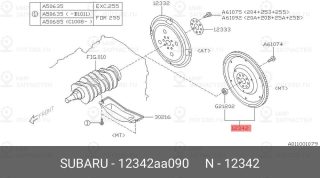 Запчасть SUBARU 12342AA090