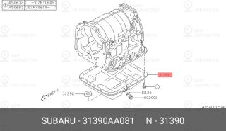 Запчасть SUBARU 31390AA081