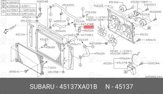 Запчасть SUBARU 45137XA01B