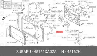 Запчасть SUBARU 45161XA02A