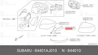Запчасть SUBARU 84401AJ010