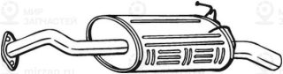 Запчасть BOSAL 163063