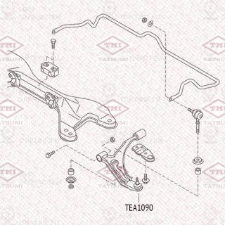 Опора Шаровая Передняя Nissan Sunny/100Nx 90-> TATSUMI TEA1090