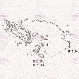 Запчасть TATSUMI TEE1750R