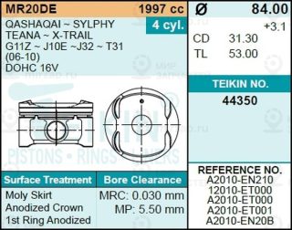 Запчасть TEIKIN 44350050