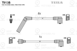 Комплект проводов зажигания TESLA T813B