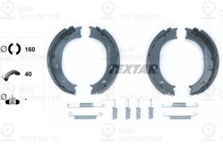 Комплект тормозных колодок стояночной системы TEXTAR 91055100