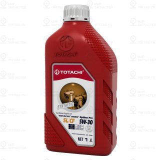 Масло Моторное Totachi Niro Optima Pro Synthetic 5W-30 Sl/Cf Пласт. 1Л TOTACHI 1C801
