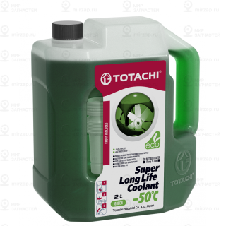 Жидкость Охлаждающая Низкозамерзающая Totachi Super Long Life Coolant Green -50C TOTACHI 41702