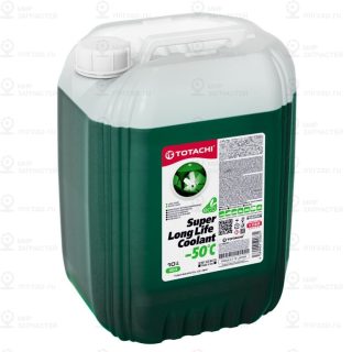Антифриз, Готовый Раствор Super Llc -50°C Зелёный 10Л TOTACHI 41710