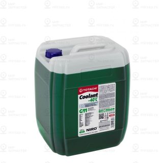 Жидкость Охлаждающая Totachi Niro Coolant Green -40C G11 10Кг TOTACHI 43210