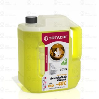 Охлаждающая Жидкость Низкозамерзающая Totachi Extended Life Coolant -40 C , 2Л TOTACHI 43702