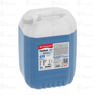 Охлаждающая Жидкость Totachi Niro Coolant Blue -40C G11 20Кг TOTACHI 46320