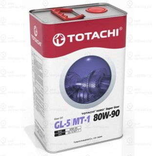 Масло Трансмиссионное Totachi Niro Super Gear Gl-5/Mt-1 80W-90 Минеральное 4 Л 6 TOTACHI 60904