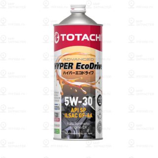 Масло Моторное Totachi Hyper Ecodrive Fully Synthetic Sp/Gf-6A 5W-30 1Л TOTACHI E0301