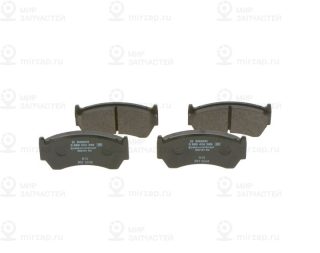 Комплект тормозных колодок (дисковый тормоз) BOSCH 0986424369