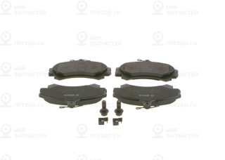 Комплект тормозных колодок (дисковый тормоз) BOSCH 0986424371