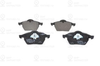 Комплект тормозных колодок (дисковый тормоз) BOSCH 0986424481