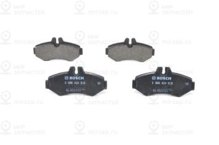Комплект тормозных колодок (дисковый тормоз) BOSCH 0986424516