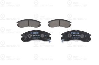 Комплект тормозных колодок (дисковый тормоз) BOSCH 0986424523