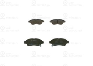 Комплект тормозных колодок (дисковый тормоз) BOSCH 0986424535