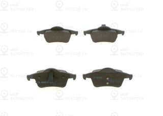 Комплект тормозных колодок (дисковый тормоз) BOSCH 0986424539