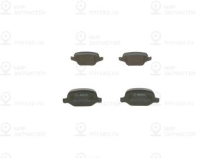 Комплект тормозных колодок (дисковый тормоз) BOSCH 0986424553