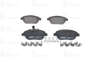 Комплект тормозных колодок (дисковый тормоз) BOSCH 0986424596