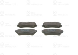 Комплект тормозных колодок (дисковый тормоз) BOSCH 0986424641
