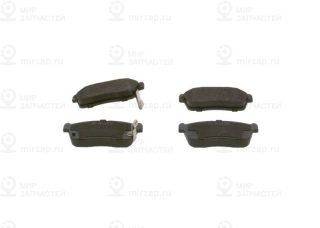 Комплект тормозных колодок (дисковый тормоз) BOSCH 0986424695