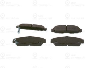 Комплект тормозных колодок (дисковый тормоз) BOSCH 0986424722