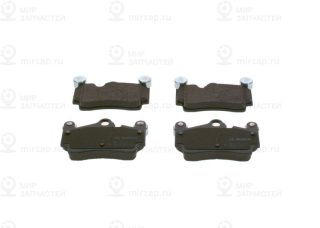 Комплект тормозных колодок (дисковый тормоз) BOSCH 0986424741