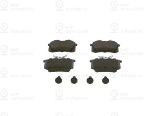 Комплект тормозных колодок (дисковый тормоз) BOSCH 0986424751