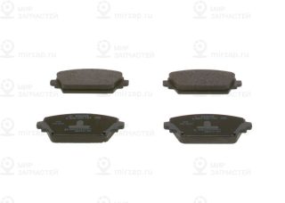 Комплект тормозных колодок (дисковый тормоз) BOSCH 0986424791