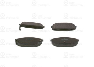 Комплект тормозных колодок (дисковый тормоз) BOSCH 0986424811