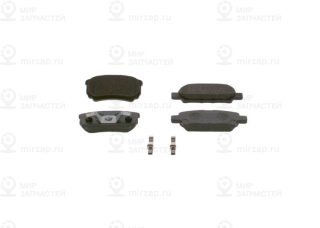 Комплект тормозных колодок (дисковый тормоз) BOSCH 0986424814
