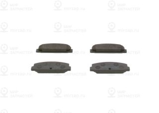 Комплект тормозных колодок (дисковый тормоз) BOSCH 0986424817