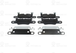 Комплект тормозных колодок (дисковый тормоз) BOSCH 0986424972