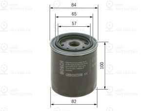 Фильтр масляный BOSCH 0986452023