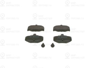 Комплект тормозных колодок (дисковый тормоз) BOSCH 0986460993