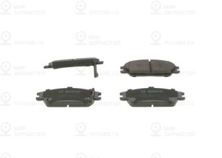 Комплект тормозных колодок (дисковый тормоз) BOSCH 0986461127