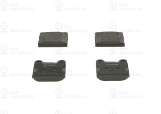 Комплект тормозных колодок (дисковый тормоз) BOSCH 0986466302