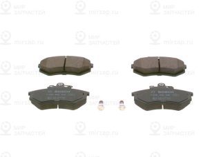 Комплект тормозных колодок (дисковый тормоз) BOSCH 0986466700