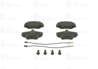 Комплект тормозных колодок (дисковый тормоз) BOSCH 0986467720