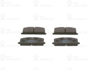Комплект тормозных колодок (дисковый тормоз) BOSCH 0986468701