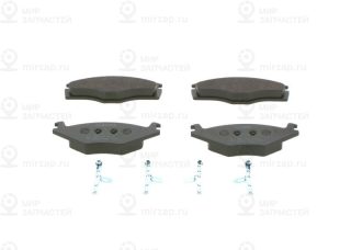 Комплект тормозных колодок (дисковый тормоз) BOSCH 0986468873
